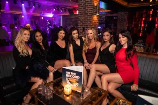 Ladies VIP bottle service On The Record